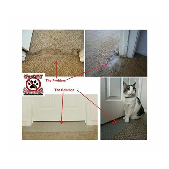 KittySmart Carpet Scratch Stopper Stop Cats from Scratching Carpet at Doorway image {3}