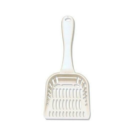Petmate Litter Scoop With Microban Bleached Linen Large image {1}