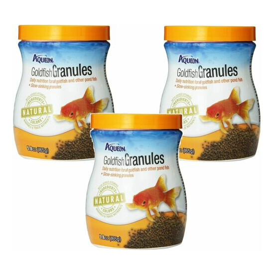 (3 Pack) Aqueon Goldfish Granules, 5.8-Ounce Each image {1}