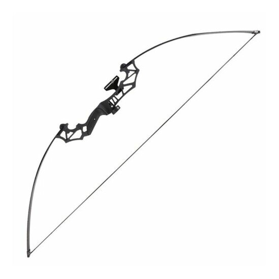 Archery Sport Straight Long Bow Outdoor Target Shooting Hunting Takedown Recurve image {1}