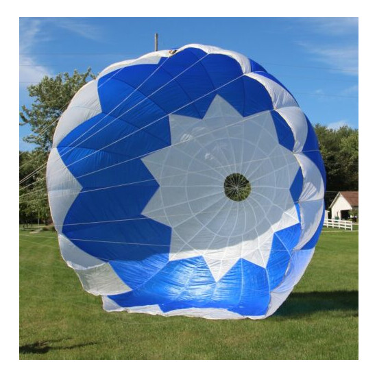 Invader 370 Round reserve skydiving parachute canopy Thumb {1}
