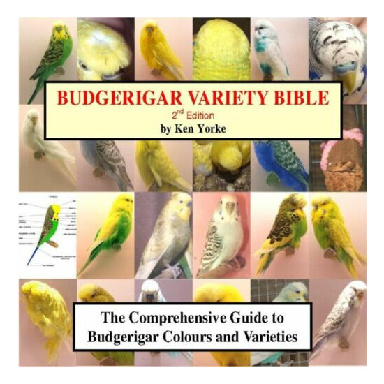 BUDGERIGAR VARIETY BIBLE (Reference book supplied on a USB memory stick) image {1}