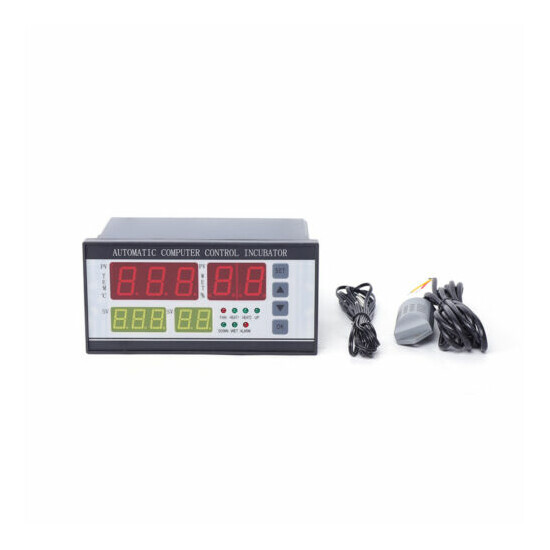 110V Automatic &Manual Incubator Digital Temperature Controller Thermostat Alarm image {3}