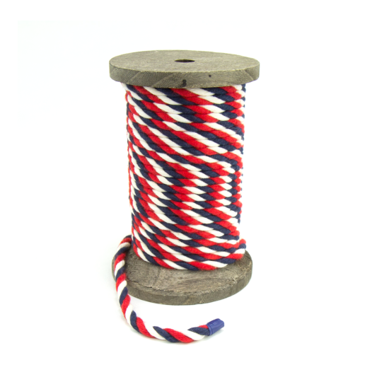 Ravenox Natural Twisted Cotton Rope | 1/4-inch | Multiple Colors | Made in USA image {77}