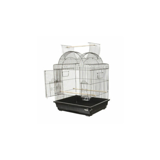 AE Cage Company Victorian open Top Bird Cage 25"x21"x32" image {1}