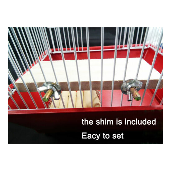 Flexible Wooden Toys Rat Mouse Hamster Parrot Hanging Ladder Bridge Shelf Cage  image {4}