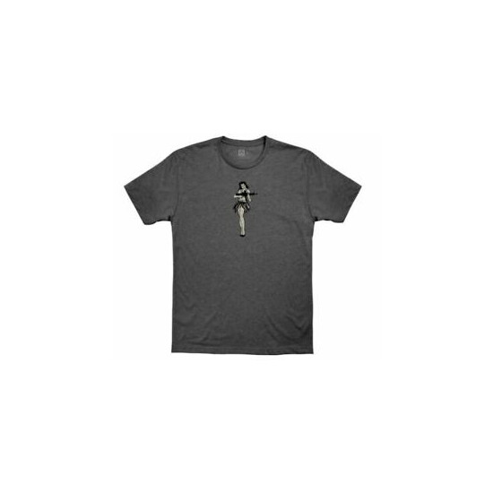 Magpul 122149 Hula Girl Megablend Medium Charcoal Gray T-Shirt Thumb {1}