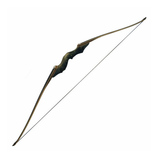 60" Longbow Arrow Set Takedown Archery Wooden Riser American Target Shoot Hunt Thumb {8}