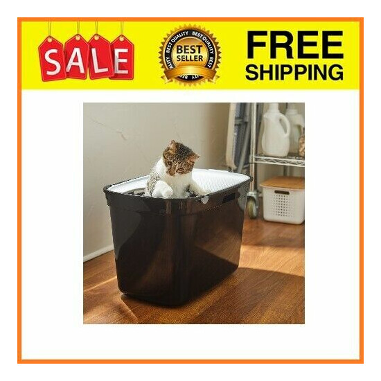Top Entry Cat Litter Box, Large 23-in image {1}