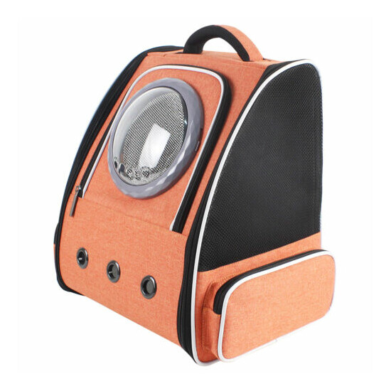 Cat Carrier Backpack Bubble, Capsule Pet/Dog/cat Carrier Giant Side Net Opening  image {1}