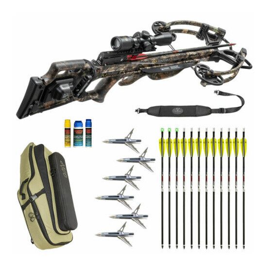 TenPoint Turbo M1 Ultimate Package - ACUdraw 50 - 12 Arrows, Soft Case and More Thumb {1}