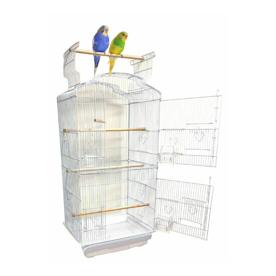 Large Canary Parakeet Cockatiel LoveBird Finches Budgie Cage For Small Birds  image {1}