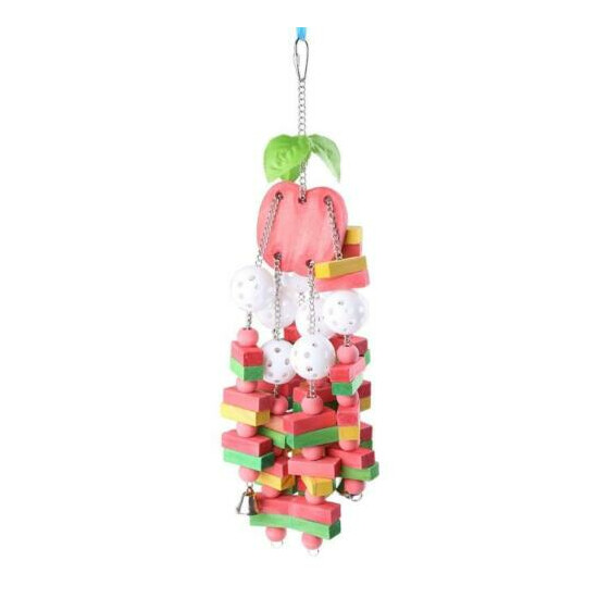 Bird Chewing Toy Large Medium Parrot Cage Bite Toys African Grey Macaws Supplies image {1}