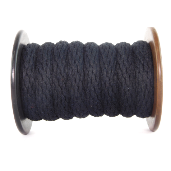 Ravenox Solid Braid Cotton Rope | Variety of Colors & Lengths | Made in the USA image {2}