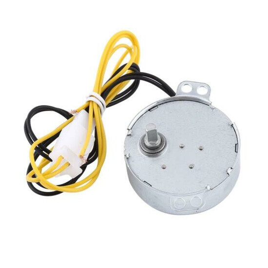 1PC CW/CCW Egg Turner Rotator Incubator Motor With Connector 220V US image {3}