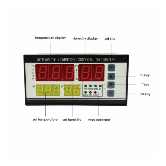 XM-18 Automatic Incubator Controller Egg Hatcher Chicken Incubator Thermostat image {3}