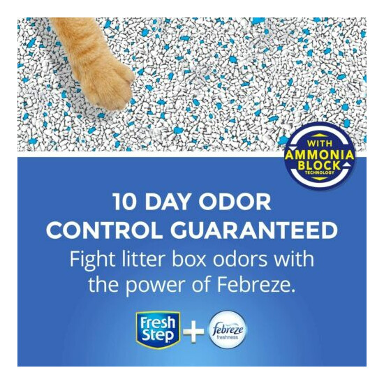 Fresh Step Extreme Scented Litter with the Power of Febreze Clumping Cat Litter. image {3}