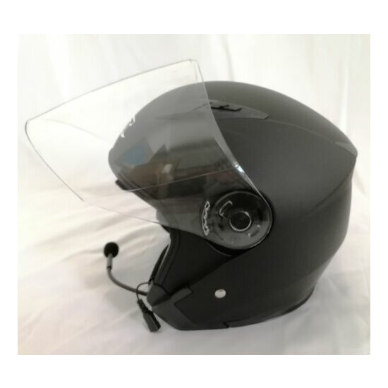 MX-BTX1 Bluetooth PTT Helmet Intercomm Dual Visors PPG Paragliding Motorcycle XL image {4}