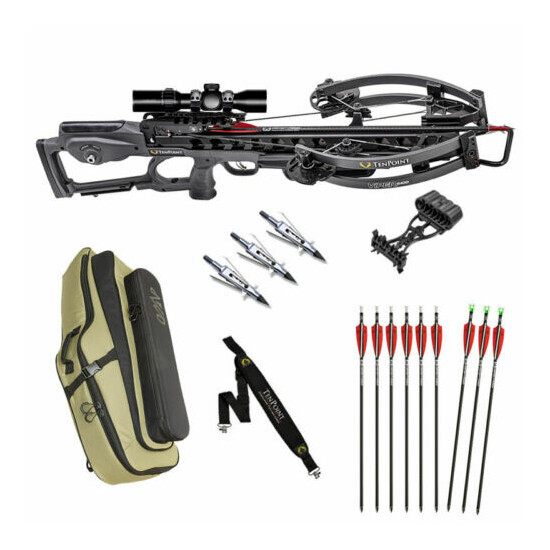 TenPoint Viper S400 Pro Package - Soft Case, Extra Arrows, and More!  image {9}