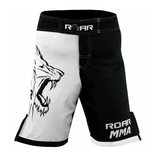 ROAR Mma Shorts Ufc Kick Boxing Muay Thai Grappling Cage Fight Training Shorts Thumb {6}