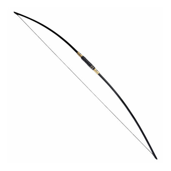 65" English Longbow Takedown 25-70lbs Straight Bow Traditional Archery Hunting Thumb {6}