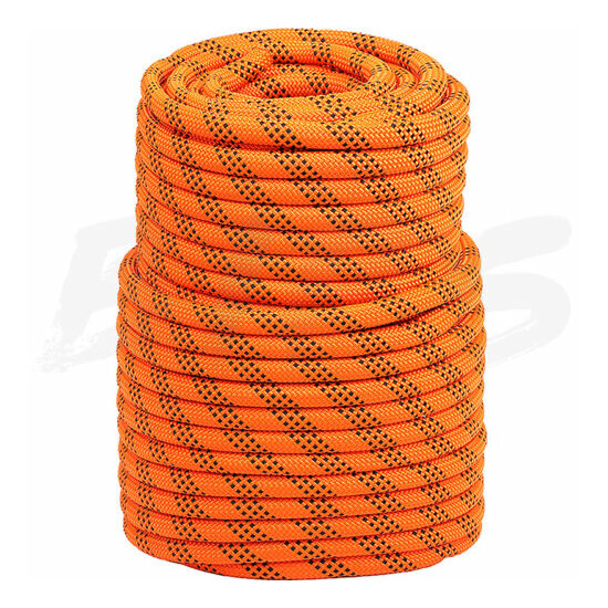 150' Double Braid Polyester Rope Rigging Rope 9/16" High Breaking Strength image {1}