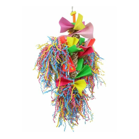 3550 Rainbow Helix Bird Toy parrot cage toys cages cockatiel african grey conure image {2}