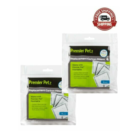 Premier Pet Fountain Carbon Filter (8 pk.) Free Shipping image {1}