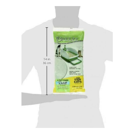 Tidy Cats Breeze Pads - Pack of 10 1.12 lb.  image {3}