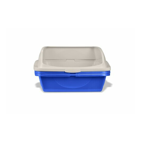 Van Ness 19''x15.13'' Sifting Creen Cats Framed Pans Litter Boxes Blue/Gray 1Pck image {2}