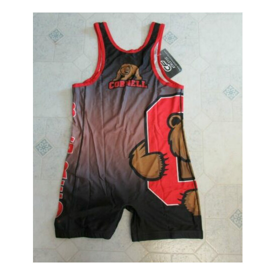 Cornell University College wrestling team singlet men's XL new with tags Thumb {2}