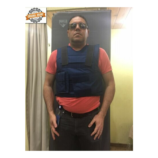 Police Force Bullet-Proof / Body Armor Vest Level IIIA 3A image {11}