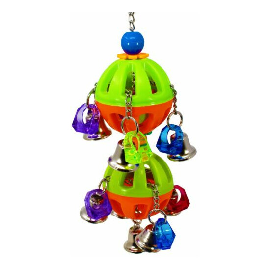 1509 Tuff Bellpull Tower Bonka Bird Toy parrot cage toys cages african grey  image {2}