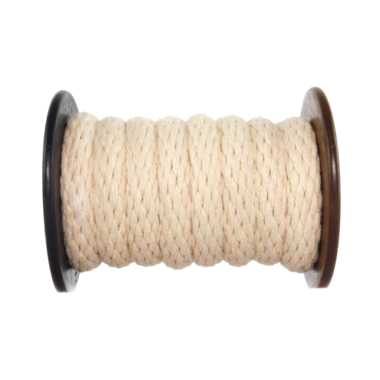 Ravenox Solid Braid Cotton Rope | Variety of Colors & Lengths | Made in the USA image {75}