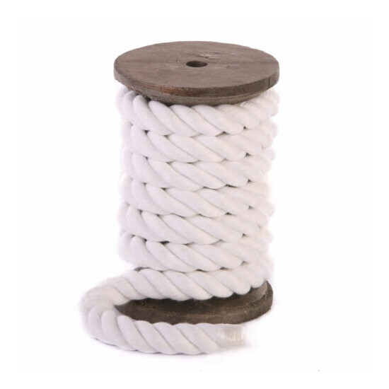 Ravenox Natural Twisted Cotton Rope | 1/4-inch | Multiple Colors | Made in USA Thumb {92}
