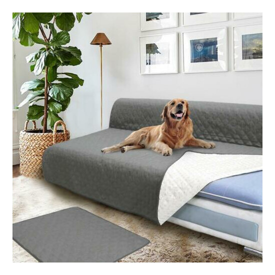 Pet Dog Cat Recliner Sofa Cushion Couch Bed Cover Puppy Blanket Mat Pad Washable image {2}