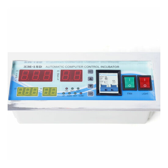 Digital Thermostat Temperature Humidity Incubator Controller 110V 60HZ USA image {6}