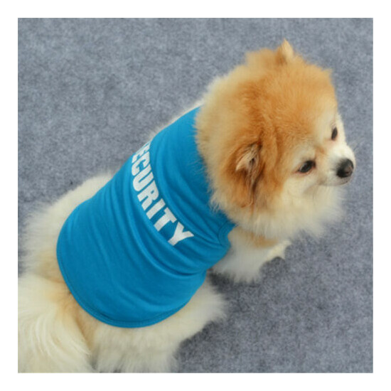 Dog Lovely T Shirt Pet Clothes Apparel Vest Costumes Puppy Printed Warmer Coat image {4}