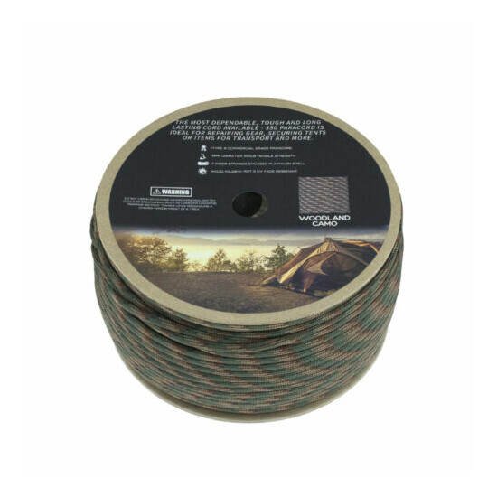550 Paracord 500 ft SPOOL Parachute Cord Rope 7 Strand Survival Outdoor Camping image {70}