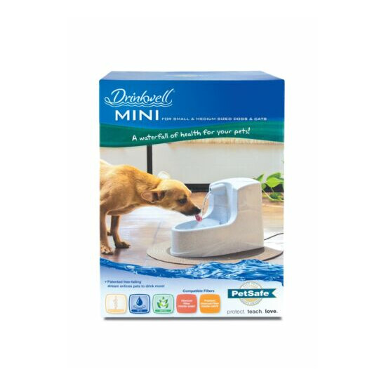 Drinkwell Mini Pet Water Fountain for Dogs & Cats PWW00-14402 image {4}