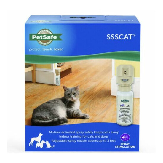 PetSafe SSSCat Spray Deterrent Motion Activated Pet Proofing Dogs Cats image {1}