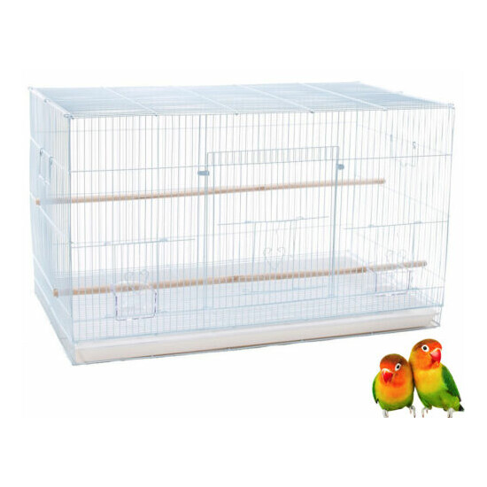 Lot of 6 Aviary Canary Finch Parakeet Budgie Breeding Bird Fight Cages 24x16x16" image {2}