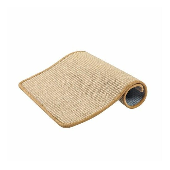 Cat Anti-Slip Scratching Protection Natural Sisal Play Claws Scratchier Pad Mat image {1}