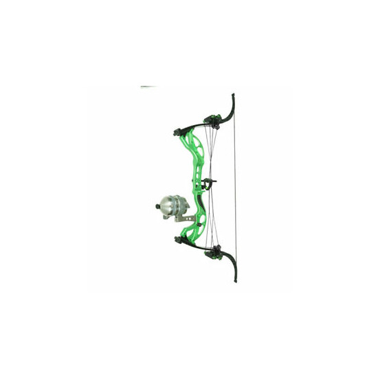 Muzzy Products 8006 LV-X Bowfishing Kit - Left Hand - Bow, Reel, Rest, Arrow NEW image {1}