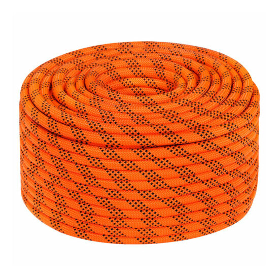 5/8" Double Braid Polyester Rope Nylon Pulling Rope 8200LBS Load Sailing Rope Thumb {7}
