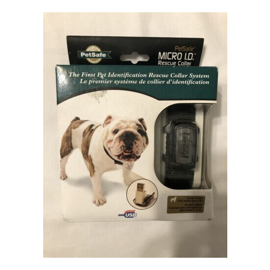 PetSafe Collar Large Dog / Pet Micro I.D. Rescue Collar fits necks up to 26” image {1}