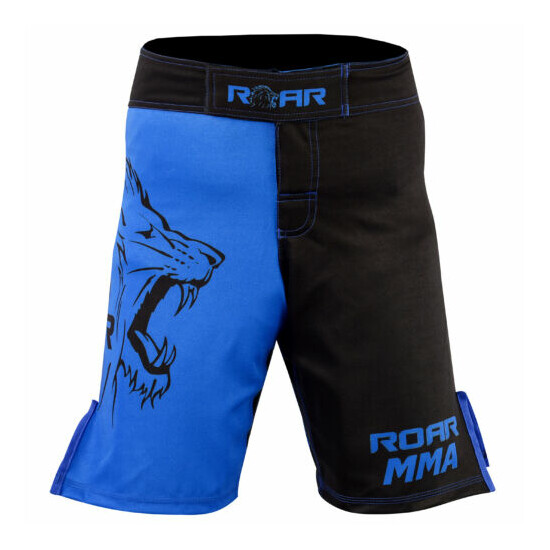 ROAR Mma Shorts Ufc Kick Boxing Muay Thai Grappling Cage Fight Training Shorts Thumb {18}