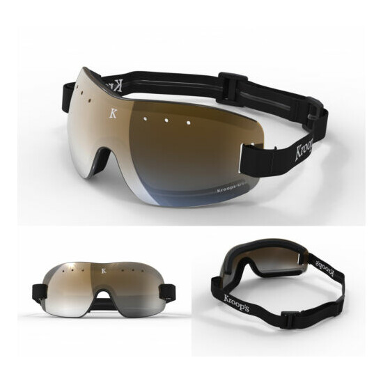 NEW- KROOPS 13-FIVE Skydiving Parachute Sports Goggles |100% UV400 Lenses Thumb {7}