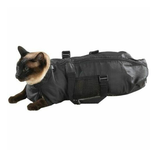 Pet Supply Cat Grooming Bag - Cat Restraint Bag, Cat Grooming Accessory N6E4 image {1}