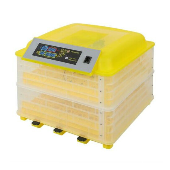 112eggs Digital Incubator with Fully Automatic Egg Turning Humidity Chicken Duck image {2}